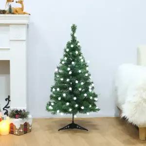 90cm 찬란한밤 크리스마스 트리 + 50구 LED 백색 앵두 전구 기획세트