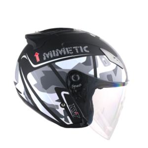 KYT헬멧 미메틱 무광그레이 MIMETIC MATT GREY 오토바이 헬멧 오픈페이스