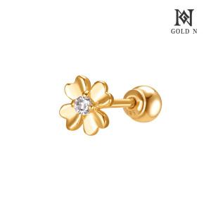 골드앤 14K 이즈꽃 피어싱