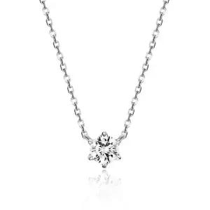 [엘벨라]14K 랩다이아몬드 5부 6프롱 목걸이(LN3061)