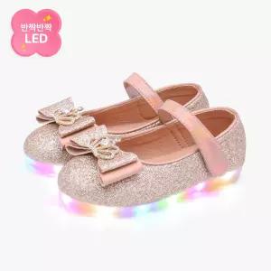 [키펀트] LED 샌드 티아라 여아 구두