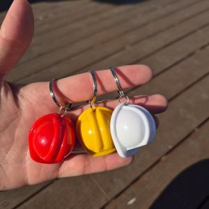 안전모 키링 하이바 헬맷 키홀더 열쇠고리