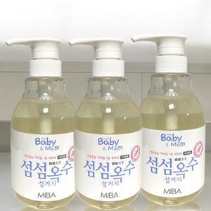 스킨닥터미바 섬섬옥수 세제 베이비&맘 안심 설거지 대용량 500ml 3개