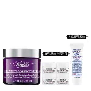 [롯데백화점]키엘 [3] 키엘 수퍼 크림 75ml 세트 (+크림 28ml 본품용량, 핸드크림 30ml)