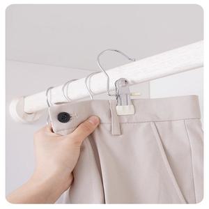논슬립옷걸이 멀티 1단클립 바지걸이 치마걸이 집게 옵션추가