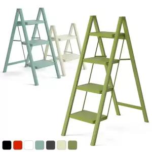[리퍼] 가정용 접이식 사다리 A11 plus 2단 3단 4단 세차 이사 인테리어