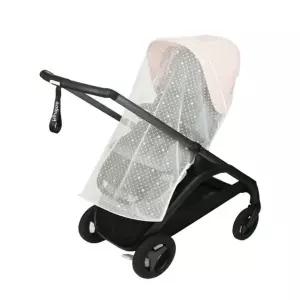 [보리보리/와우베이비]와우베이비 유모차 트라이크 호환 방충 모기장 커버 도트 아이보리