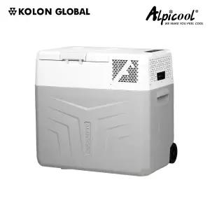 [코오롱 공식판매] 알피쿨 S50 캠핑냉장고 코오롱수입 정식A/S 쿨그레이 휴대용 이동식 50L