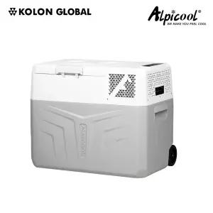 [코오롱 공식판매] 알피쿨 S40 캠핑냉장고 코오롱수입 정식A/S 쿨그레이 휴대용 이동식 40L