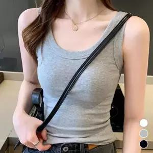 ONM 한 여름민소매 민소매티 몸매 나시 여성나시 보정