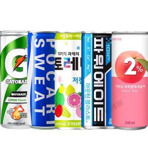 이온음료 포카리 파워 게토레이 토레타 이프로 각6개씩 30캔