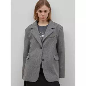 [모리모리스]박시 브론테 울 자켓_P382110631