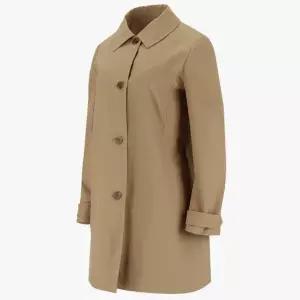 [피에이티]면혼방 스탠카라 코트 1L21102_DG