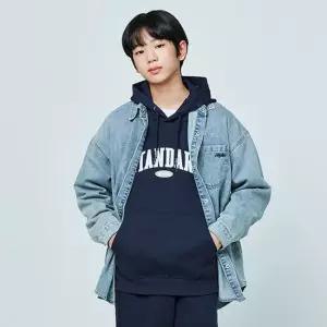 [소이] 남자 봄이월 루즈핏셔츠형 데님자켓(25S1501)