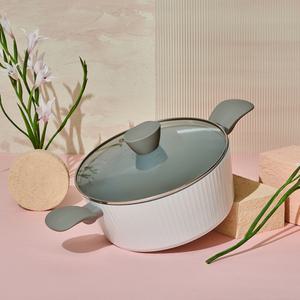 글라스락 셰프토프 IH 플리츠 양수냄비 24cm, 1개