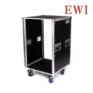 EWI BR-16UF 인스톨용 16U 랙케이스 바퀴O BR16UF 앞뒤도어X