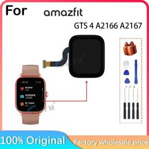 Huami Amazfit GTS 4 A2166 A2167LCD 디스플레이 터치 A2167아몰레드 어셈블리