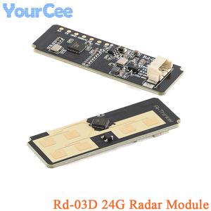 5pcs/1pc Rd-03D Rd-03 24GHZ 다중 대상 인간 모션 궤도 위치 추적 레이더 모듈 PCB 안테나