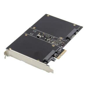 PCI-E X2-2.5 인치 SATA3.0 RAID 컨트롤러 카드 SSD HDD 88SE9230 칩셋 2 포트 Sata 3.0-pcie 6gbps 3 세대