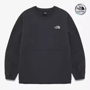 [노스페이스] [노스페이스 공식] NM5MQ51A 남성 엑시스 크루넥_DARK GRAY