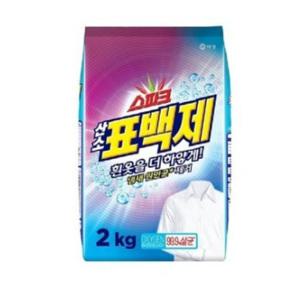 애경 스파크 산소표백제 2kg 리필 세탁 가루형
