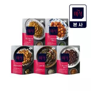 [더미식] 덮밥소스 5+5 골라담기 (마파두부,치킨크림, 유니자장,한우두부강된장,시래기장,참치김치,비프카레)