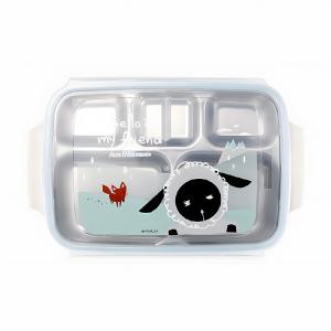 [스텐락] 국내제조 알프스팜 유아 배식판 2호(가방포함)