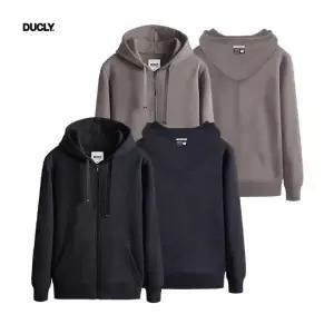 듀클라이 정품 에센셜 후드집업 빅사이즈 간절기635339