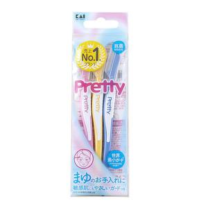 카이 프리티 눈썹칼 3개입, 6개입 눈썹정리기