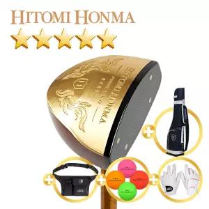 [파크골프 풀세트] 26년형 협회인증 히토미혼마 5스타 파크골프채