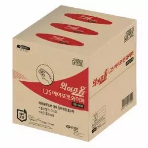 Q 와이프올 에어포켓 L25 대형 300매 BOX 크린가드