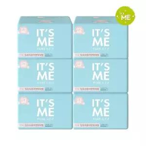 잇츠미 퓨어앤핏 생리대 대형 10P x6개