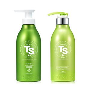 올뉴 TS샴푸 프리미엄TS트리트먼트 티에스샴푸 탈모 완화 세트