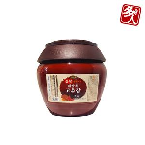 (다인) 순창명품 상황버섯 태양초 고추장 2kg 명품고추장 비빔장 진품