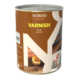 노루표 우레탄 유성 나무 바니쉬 니스 목재용 방부목 페인트 2L