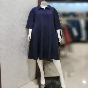 [벨라디터치] V1E2OP26 카라넥 플레어 원피스