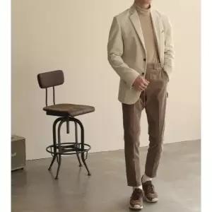 [롯데백화점]지이크 FW 지이크 남성재킷 베이지 코듀로이 스판재킷 4032 DHSIEG
