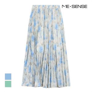 [미센스] 주름 프린트 롱스커트_MB35SKS307Z