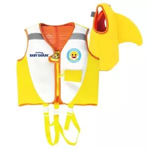 [비투비월드][웨이브위시]핑크퐁 아기상어 네오프랜 구명조끼20kg