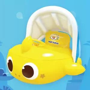 [비투비월드][웨이브위시]핑크퐁 아기상어 파라솔 쿠션 보행기튜브