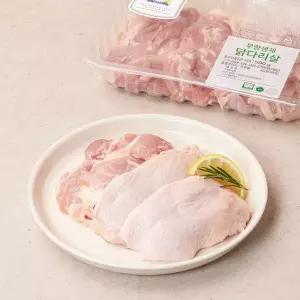 [건강한 닭]무항생제 닭다리살 (정육) (500g)