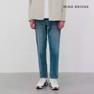 [택가 79,900원]마인드브릿지 남성 두굿_[프리미엄]테이퍼드밴딩크롭데님팬츠