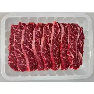 [냉장] 호주산 꽃갈비살 구이용 (100g) (팩)