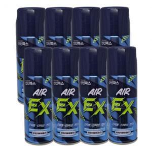 신신제약 에어파스 EX 200ml 쿨링 근육통 진통 스프레이 8개