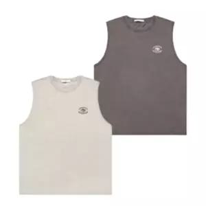 [행텐][모다부평]남성 피그먼트 슬리브리스 티셔츠10520-033-403-03_BP