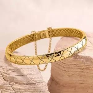 골드앤 18K 스너글링 뱅글 팔찌