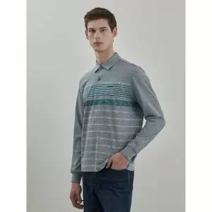 인디안 린넨블랜드 스트라이프 티셔츠 MITAL5S1131