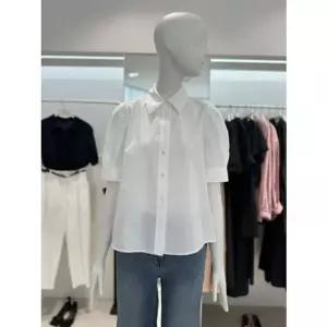 [갤러리아] 소매 퍼프 반팔 셔츠 (Z252MSC105)