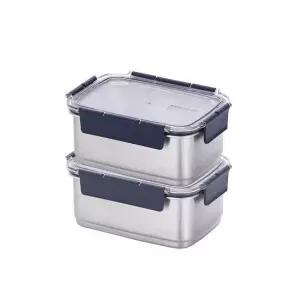 스텐락 모스트 반찬통 4호 600ml 2개세트