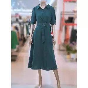 [미니멈] 세이브존03 플레어 반팔 원피스 MZBGWO3850 (35129651)